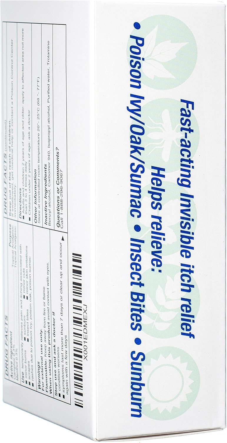Rhuli Anti-Itch Gel for Sunburn, Mosquitos, Bug Bites, Poison Ivy, Poison Oak Relief - Analgesic Cooling Treatment for Topical Skin Use - 3 Oz Tube - Image 5